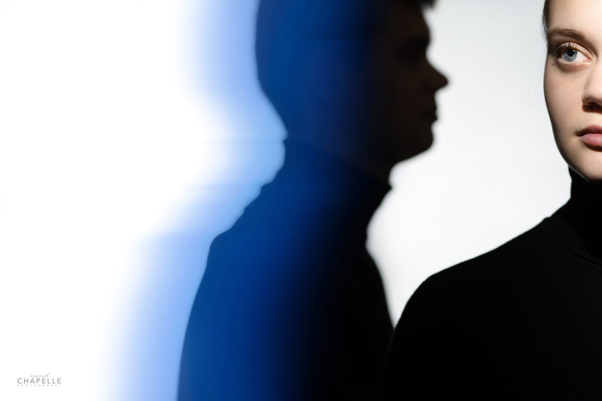 Portrait studio lumière naturelle — Arnaud Chapelle Photographe